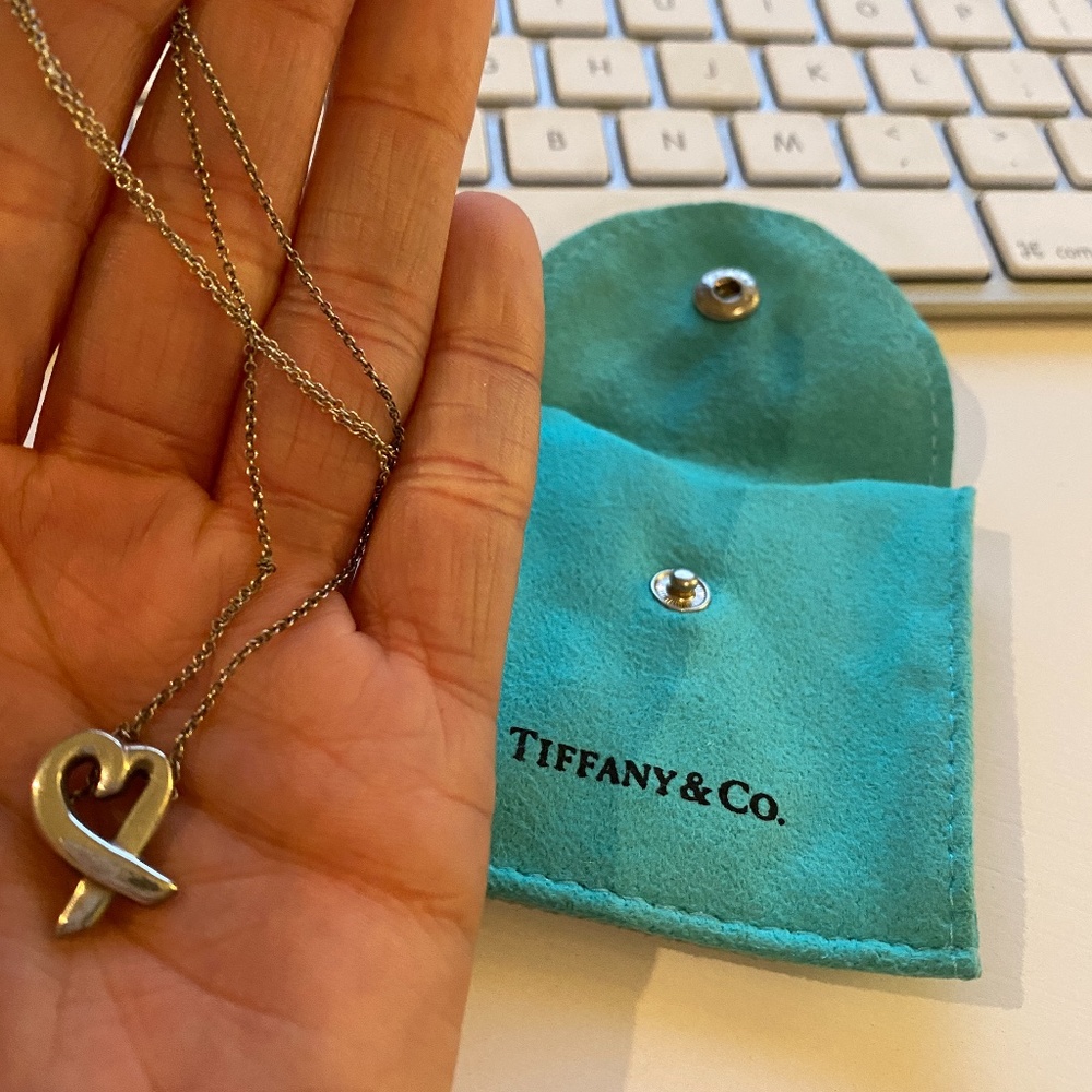 Tiffany and Co. Paloma Picasso Heart Necklace